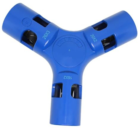 Calibratore sbavatore professionale triplo 16-26 mm