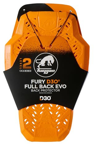 Furygan D3O FULL BACK FURY - Protection Fullback - D3O Technology – Motorcycle Back Protector & Jacket Fit – High Security and Comfort – Ergonomic - Morpho-Fit, 6
