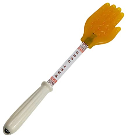 HAPINARY Massaggiatore e Struttura in Acciaio a Molla Superficie Liscia Manuale Multifunzionale in Silicone per Massaggio e Percussione, per Uomo e Donna per Benessere e Relax