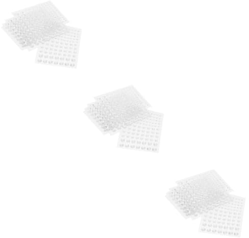 SEWACC 3 Sets Von Natur-inspirierten Projekten Realistische Wasser-tautropfen-Patches Aufkleber-abziehbilder Für Dekoratives Stirnband-zubehör 8 Blätter * 3