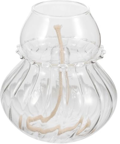 MUSISALY Kerzenlampe Aus Glas Petroleumlampe Vintage-öllampe Für Innenraumdekoration Für Hochzeiten Geburtstage Feste Petroleumlampe Handgefertigt Schickes Design