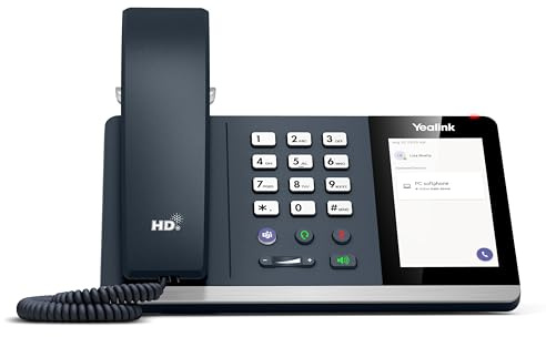 Yealink MP45 Teams - Teléfono USB optimizado para Microsoft Teams, HD Voice, Pantalla táctil de 4 Pulgadas, USB