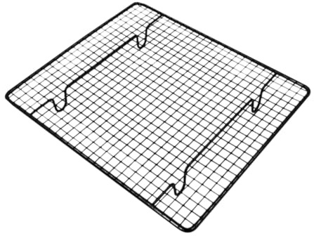 VALICLUD Rejilla Para Enfriar Pasteles y Muffins Negra, De Acero Resistente Patas Plegables, Enfriador De Soporte Estable Para Hornear Casa, Herramienta Multifuncional Para Panadería y Repostería