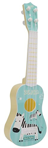 RiToEasysports Kinder-Musikspielzeug-Ukulele – Exquisite Design-Ukulele-Gitarre aus Kunststoff für den Selbstanbau (Blue)