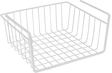 Gravidus Schrankkorb ohne Bohren - Rostfreies Metall Regalunterbau 30/40/50 cm - Platzsparende Küchenaufbewahrung