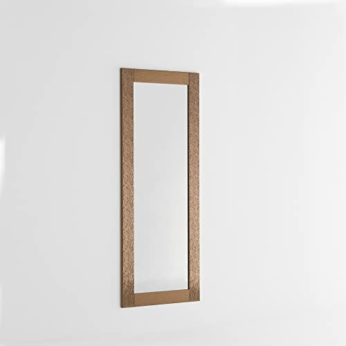 ARHome Luxury Spiegel, 146 x 56 cm, Kupfer, Wandspiegel, Made in Italy