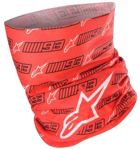 Alpinestars MM93 Pattern Multifunktionstuch, rot, Einheitsgröße