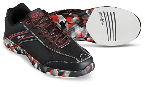 KR Flyer Lite Red Camo, Zapatos de Bowling Hombre, Camuflaje Rojo, 41