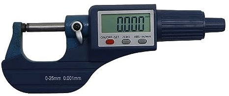 FUNTLY bügelmessschraube Neues digitales Rohrmikrometer mit Einzelrundkopf 0-25/25-50/50-75/75-100 mm Rohrmikrometer Spezielle Mikrometerwerkzeuge (Size : 75-100mm)