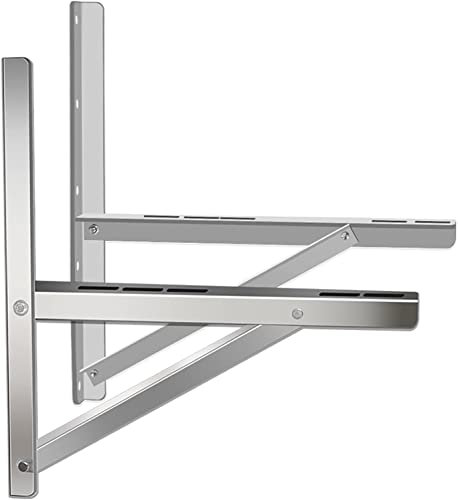 Support de Montage Mural extérieur, Support divisé pour climatiseur sans Conduit, Universel, supporte jusqu'à 330 kg