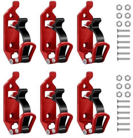 Auto Schaufelhalter, 6PCS Schaufelhalterung Für Dachträger | Wandregal Aufbewahrungsregal Dachträger Schaufel Einstellbar Metall Halterung Autodachträger Werkzeug Für Lastwagen Boot