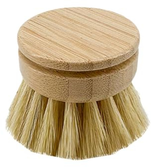 SMTCM Geschirrbürste 1 Stück Hölzerne Geschirrbürste Spülbürste Holz Küchenbürste Nachhaltige Bürsten Pilzbürste Champignonbürste Reinigungsbürste Bambus Spülbürste zum Reinigung von Töpfen