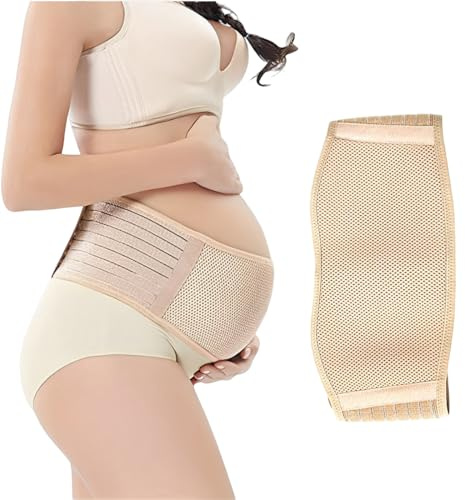 LuLiyLdJ Cinturón de soporte para mujer, cinturón abdominal, cinturón de embarazo, cinturón de embarazo suave y transpirable, cinturón de soporte abdominal, cinturón de soporte