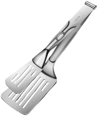LLHCF Pince de cuisine en acier inoxydable 304 de qualité professionnelle, résistante à la chaleur, facile à nettoyer, manipuler les aliments, ustensiles de cuisine