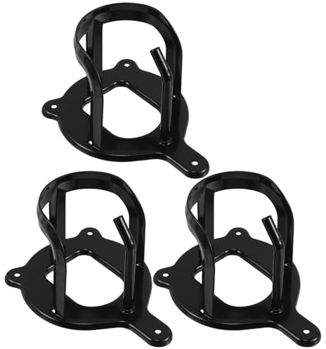 UPKOCH 3pcs Horse Bridle Hooks Wall Mount Iron Bridle and Halter Rack Organizer for Barn Stable Tack Storage Equipment