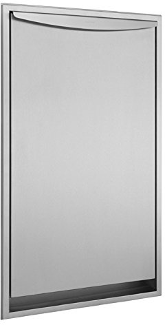 Wagner EWAR Babywickeltisch WP2110 - vertikal - Edelstahl - Wickeltisch - Tüv geprüft