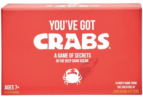 You've Got Crabs: A Family-Friendly Card Game from Exploding Kittens