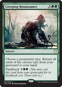 Magic: The Gathering - Creeping Renaissance - Commander 2018