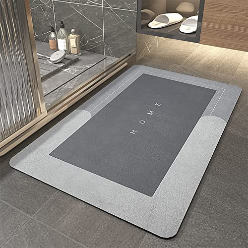 Tappetino Super Assorbente,40x60 cm Indoor Floor & Door Mat,Tappeto in Microfibra, antiscivolo lavabile, Con Fondo in Gomma,Utilizzabile in Bagno,Cucina