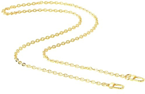jiesinlov Geldbörse Kette Riemen Handtasche Gold Ketten Schulter Tasche Riemen Crossbody Ersatz, mit Metallschnallen(B110CM)