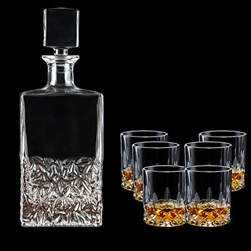 Carafe de style spécial whisky ménage cristal verre bouteille de vin décanteur ensemble