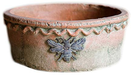 Tiesto Abeja Terracota Tiesto Florero literaria Al jardín jardín Tiesto