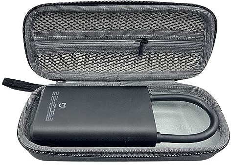 Funda Protectora para Xiaomi Air Pump 2, Bolsa de Almacenamiento para inflador de neumáticos compresor de Aire portátil EVA Caja para Bomba de Aire y Accesorios