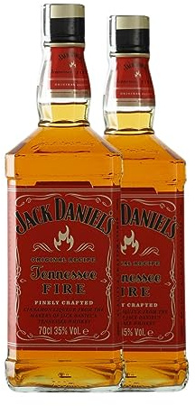 Bourbon Jack Daniel's Fire 70 cl (Caja de 2 Botellas de 70 cl)
