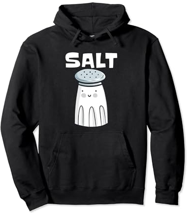 Funny Salt Cellar | Condiments Spices | Cooking Pullover Hoodie