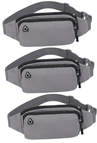 Amosfun 3stücke Multifunktionale wasserdichte Bauchtasche Für Outdoor-aktivitäten Verstellbare Hüfttasche Für Jogging Wandern Reisen Und Freizeit Für Smartphone Und Wertsachen