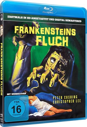 Frankensteins Fluch (Uncut) Horror-Klassiker mit den Ikonen Christopher Lee und Peter Cushing vom Kult-Regiseur der Hammer-Studios Terence Fisher (OT: The Curse of Frankenstein)