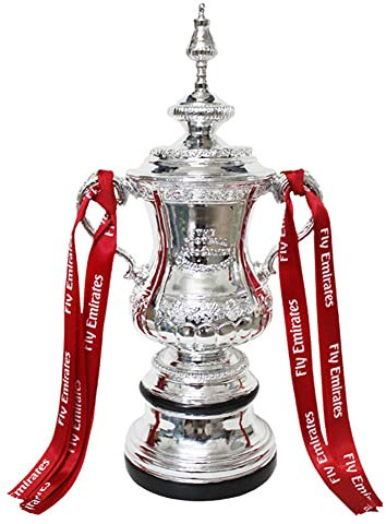 HLUONGTN Trofeo Coppa D'Inghilterra Fa Cup Replica Inghilterra Football League Trofei Coppe Premio Resine/44Cm