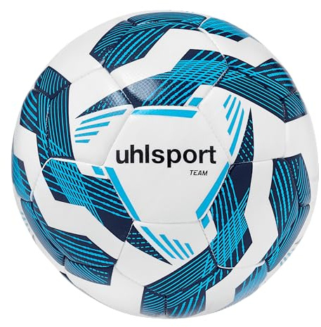 uhlsport Team Football Ballons de Foot d'équipe - Ballons d'entraînement durables pour l'entraînement d'équipe - Football pour Enfants et éveil, Taille 3, Taille 4 et Taille 5