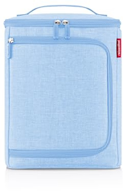 reisenthel coolerbox Twist Powder Blue - Rundum flexibel, praktische Kühltasche mit Zwei Öffnungen