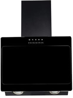 PKM Dunstabzugshaube S22-45BBPY | schwarz | 45cm Breite | Randabsaugungstechnologie