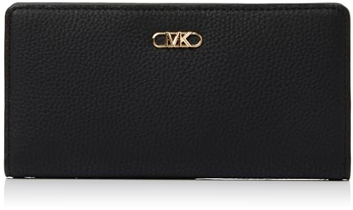 Michael Kors 32S5G8EF3L-001 LG SLIM SNAP WALLET Donna BLACK Taglia TU