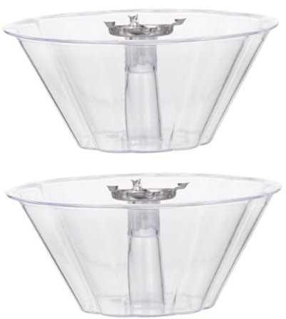 POPETPOP Depósito de Aceite de Plástico Recogedor de Aceite Práctico y Fácil de Instalar para Campana Extractora 2 Piezas para Cocina