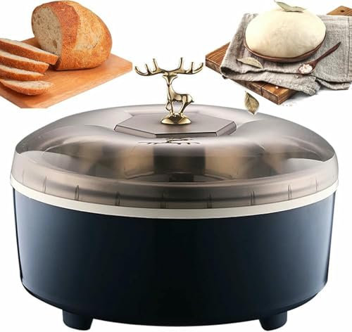 BGVYFXEZ Fermenteur de pâte, Machine à Pain, boîte de Fermentation thermostatique Automatique, pour yaourts, Pains et brioches