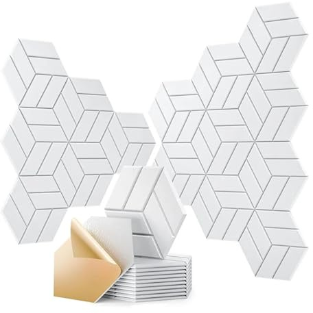Panneaux Acoustiques Hexagonaux Panneaux muraux insonorisants hexagonaux auto-adhésifs