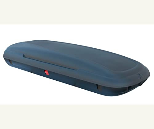 Dachbox VDP-CA480 schwarz Dachkoffer 480 Liter Autokoffer Carbon Look abschließbar, Dachboxenset
