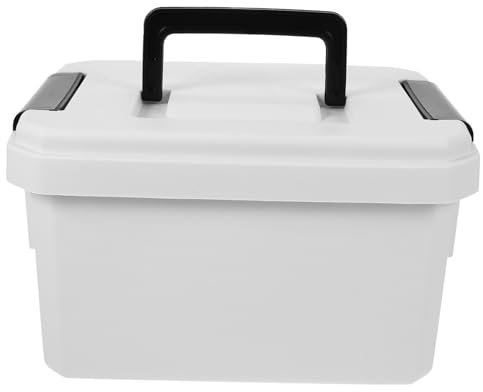 Didiseaon Contenitore Per Medicinali Di Famiglia Kit Organizzatore Per Contenitori Portatili Per Medicinali Maniglia Per Uso Esterno