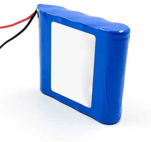 FMBLDM Batteria al Litio 18650 da 3,7 V, 7,4 V e 12 V Ricaricabile Utilizzabile per Luci Solari Spazzatrici Dispositivi di Bellezza Connettori Opzionali D