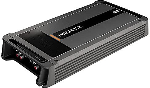Hertz ML Power 1 – 1-Kanal Class-D Mono-Verstärker mit 1000 W RMS an 1 Ω, ADC-Technologie, variablen Tiefpass- und Subsonic-Filtern, entwickelt für präzise Subwoofer-Steuerung in HiFi-Fahrzeugsystemen
