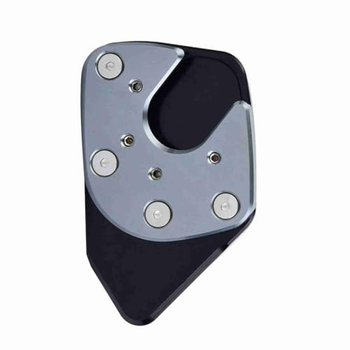 Seitenständer Unterlage X Adv 2019,Xadv 750 2021 Seitenständer,Motorradständer Unterlage,Nc750X Zubehör Seitenständer Pad,Motorrad Anti-Rutsch Seitenständer Kickstand Exteon Pad Vergrößern Motorrad S