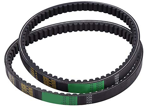 zahnriemen 725,Tbest 2 Stück Antriebsriemen Kupplungsriemen Ersatz gezahnt Antriebsriemen Für Hammerhead 80T und TrailMaster Mid XRX Go-Karts 9.100.018-725