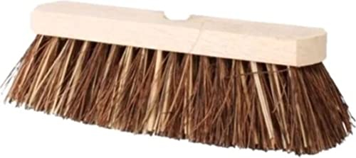 Synx Tools Stadtbesen 30 cm - Besen - Außenfeger - Vegan - Naturfasern - Straßenbesen - Besen - Außenbesen - Gartenbesen - Ohne Stahl