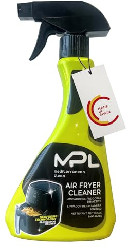 MPL® Spray Limpiador para Air Fryer 500ml - Potente Desengrasante Elimina Grasa y Suciedad, Limpieza Profunda para Freidoras de Aire - Fórmula Potente y Fácil de Usar, Limpia freidora aire cocina