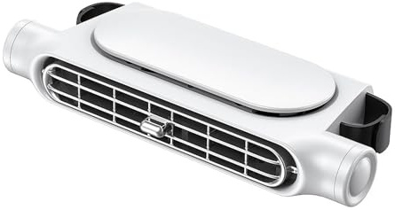 Mulcort Ventilateur de voiture, Ventilateur de refroidissement de siège de voiture avec 3 vitesses de vent, alimenté par USB, Ventilateur Auto Portable pour voiture camion SUV(Noir)