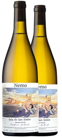 Antonio Portela Nemo Albariño 75 cl Vino blanco (Caja de 2 Botellas de 75 cl)