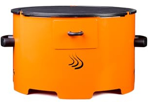 Barbecue a pellet mod. Apache (Arancione)
